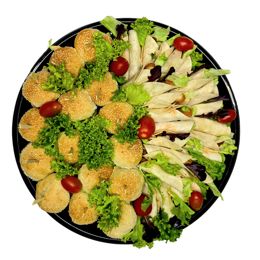 The Burger & Wrap Platter